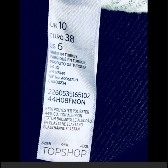 Maternity Leggings Topshop Size 6 - Picture 6 of 7